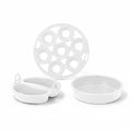 Rapid Egg Cooker Tray Set - White