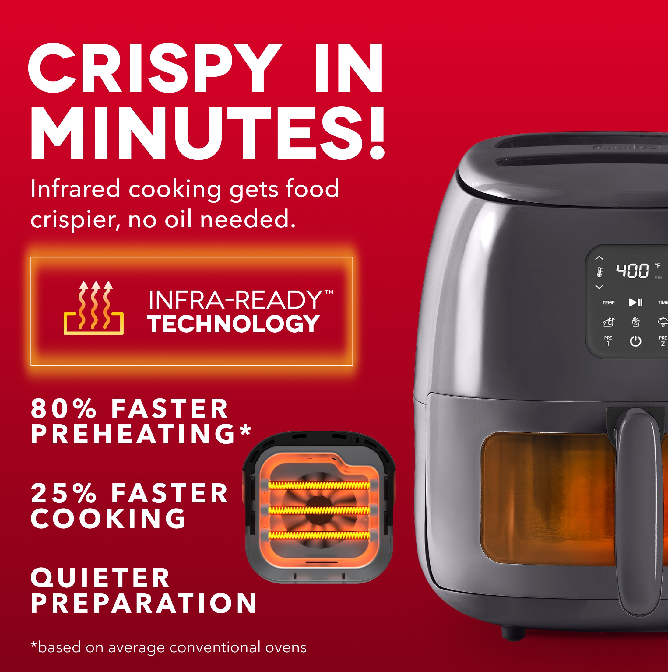 Tasti-Crisp™ Infrared Digital Air Fryer