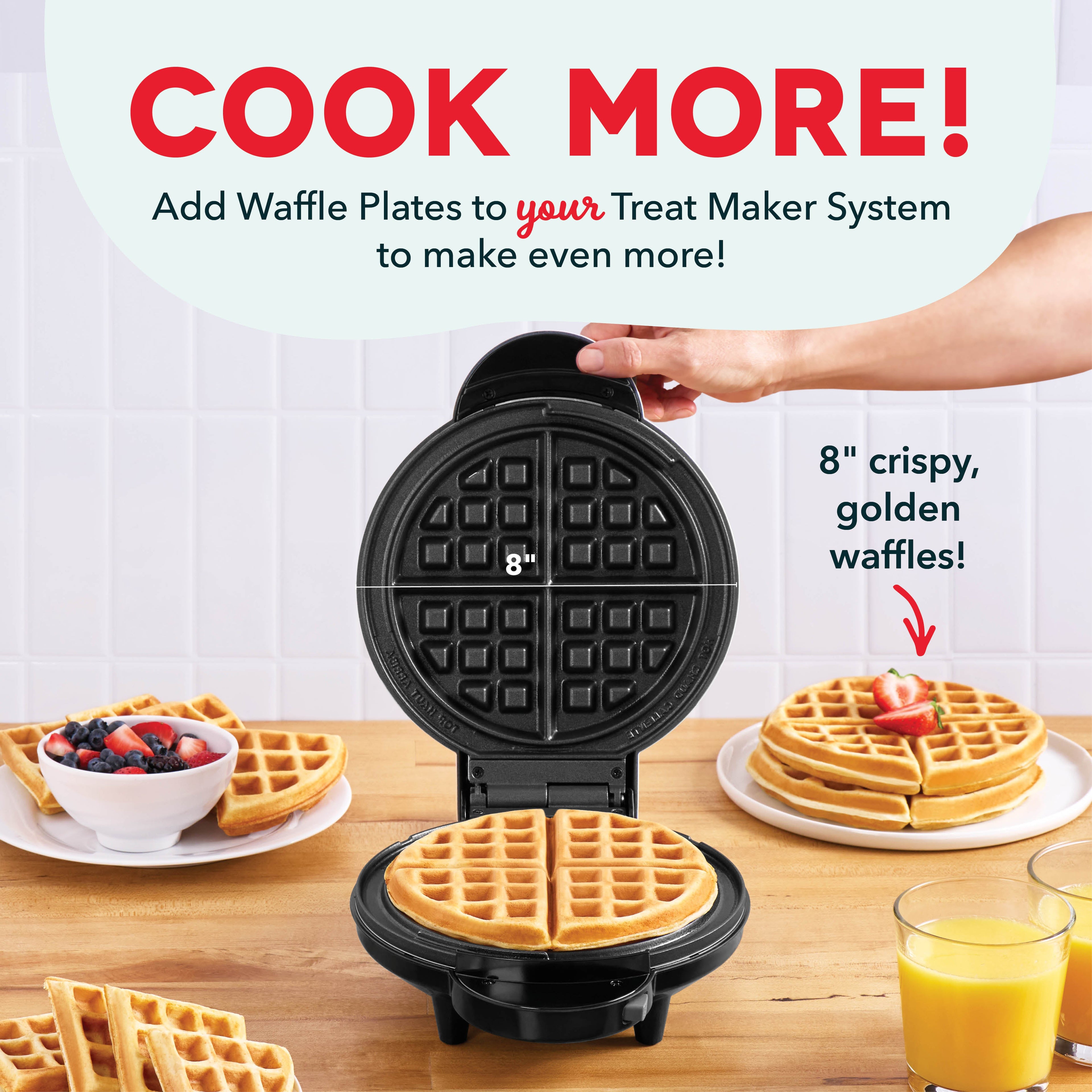 MultiMaker® Treat Maker 2pc Plate Pack Waffle